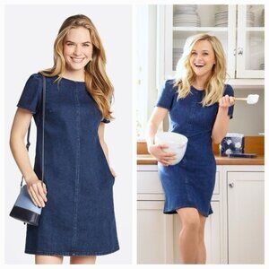 Draper James Denim Shift Dress